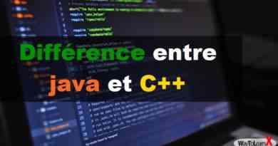 Différence entre java et C++