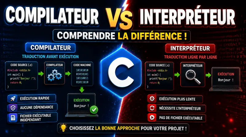 difference-entre-compilateur-et-interpreteur