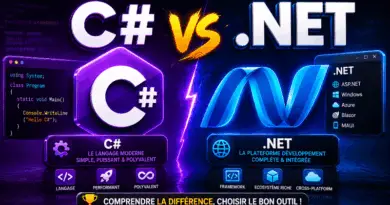 difference-entre-csharp-et-net