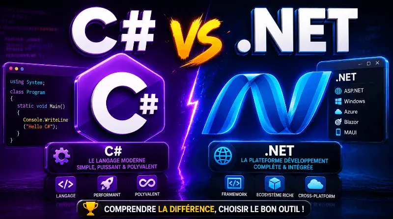 difference-entre-csharp-et-net