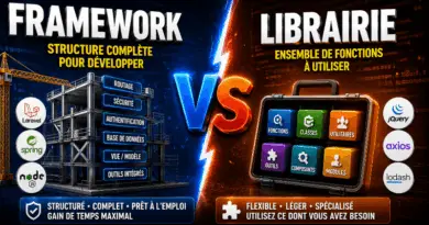 difference-entre-framework-et-librairie