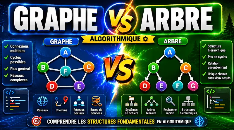 difference-entre-graphe-et-arbre