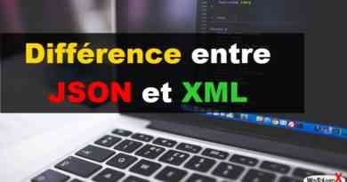 Différence entre JSON et XML