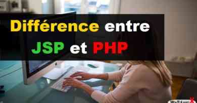 Différence entre JSP et PHP