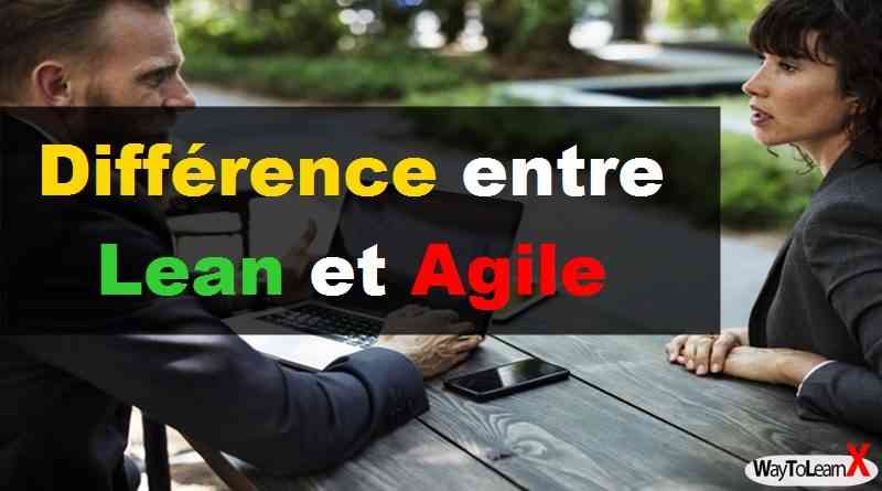 Différence entre Lean et Agile