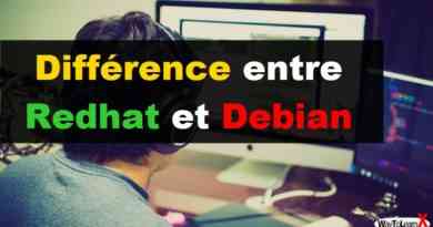 Différence entre Redhat et Debian