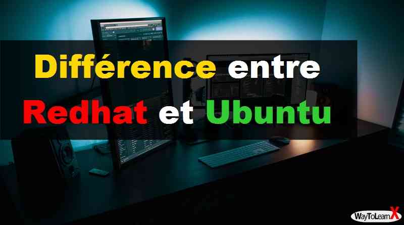 Différence entre Redhat et Ubuntu
