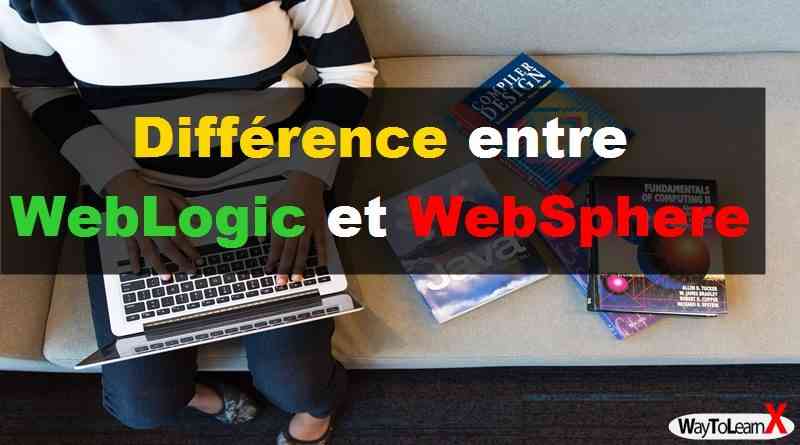 Différence entre WebLogic et WebSphere