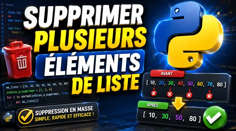 comment-supprimer-plusieurs-element-de-la-liste-python