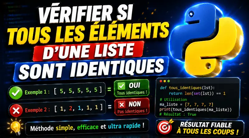 verifier-si-tous-les-elements-dune-liste-sont-identiques-en-python