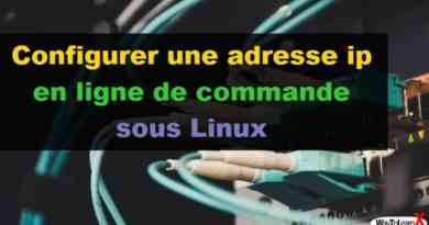 Configurer une adresse ip en ligne de commande sous Linux