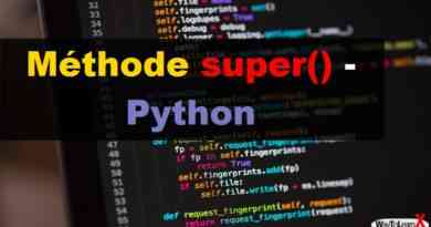 Méthode super() - Python