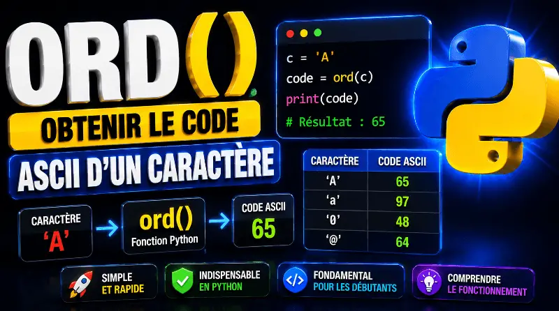 fonction-ord-python