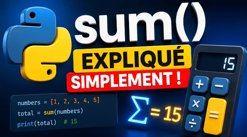 fonction-sum-python