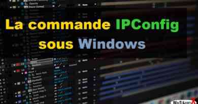La commande IPConfig sous Windows