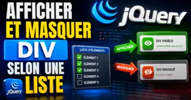 afficher-et-masquer-un-bloc-div-en-fonction-dune-liste-deroulante-jquery