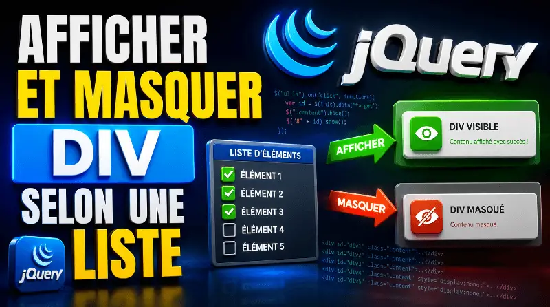 afficher-et-masquer-un-bloc-div-en-fonction-dune-liste-deroulante-jquery