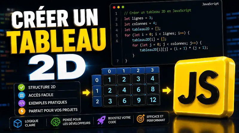 comment-creer-un-tableau-2d-en-javascript