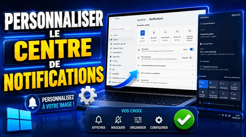 comment-personnaliser-le-centre-de-notifications-sur-windows-10