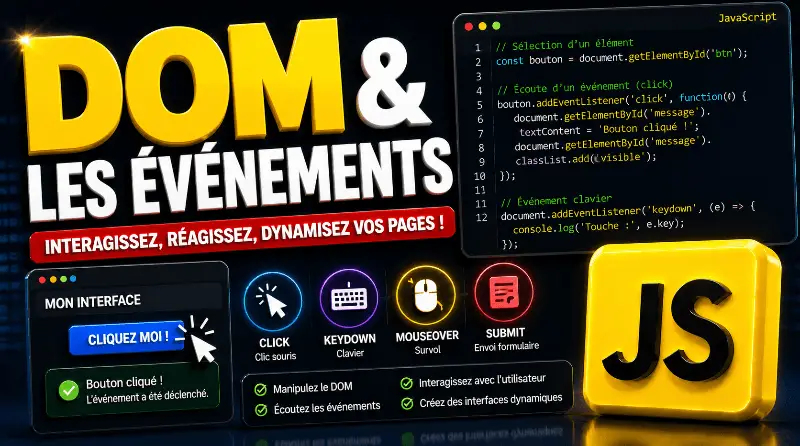 comment-utiliser-dom-et-les-evenements-en-javascript