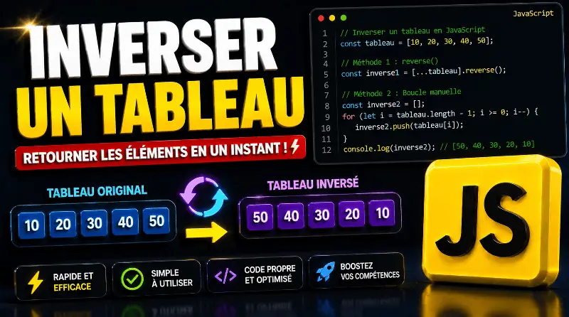 inverser-un-tableau-en-javascript