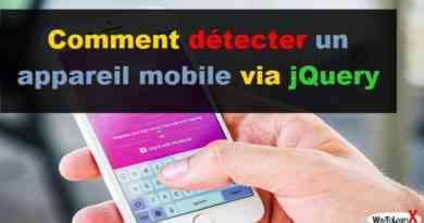 Comment détecter un appareil mobile via jQuery