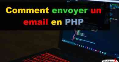 Comment envoyer un email en PHP