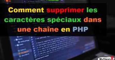 Comment v rifier si un mot existe dans une cha ne en PHP WayToLearnX