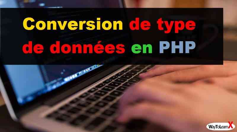 Conversion de type de données en PHP