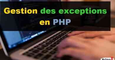 Gestion des exceptions en PHP