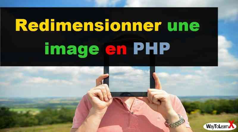 Redimensionner une image en PHP