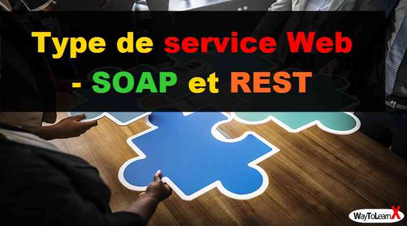 Type de service Web - SOAP et REST
