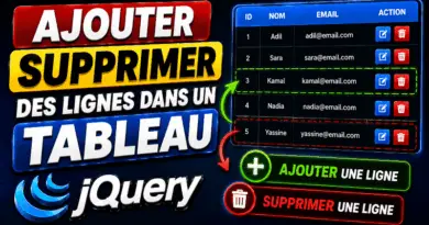 comment-ajouter-ou-supprimer-des-lignes-dans-un-tableau-en-jquery