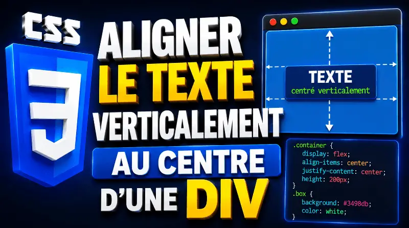 comment-aligner-le-texte-verticalement-au-centre-dune-div-avec-css