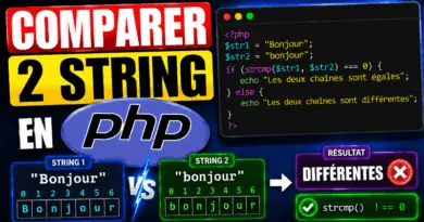 comment-comparer-deux-string-en-php