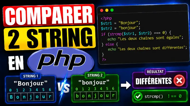 comment-comparer-deux-string-en-php