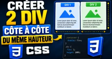 comment-creer-deux-div-cote-a-cote-de-la-meme-hauteur-en-css