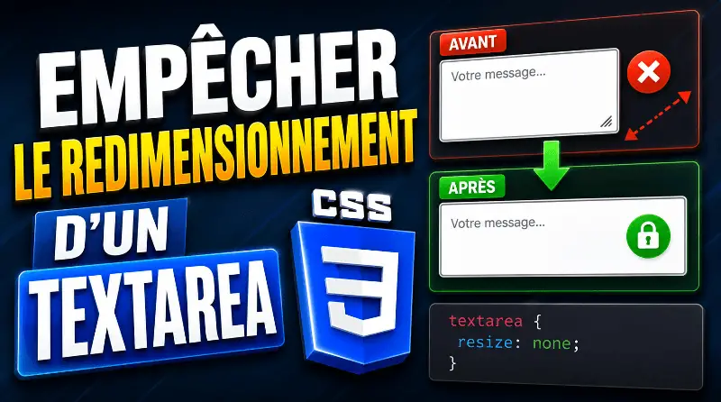 comment-empecher-le-redimensionnement-dun-textarea-en-css