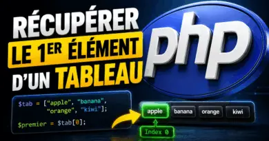comment-recuperer-le-premier-element-dun-tableau-en-php