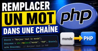 comment-remplacer-un-mot-dans-une-chaine-en-php