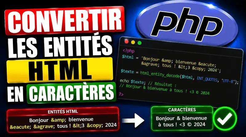 convertir-les-entites-html-en-caracteres-php
