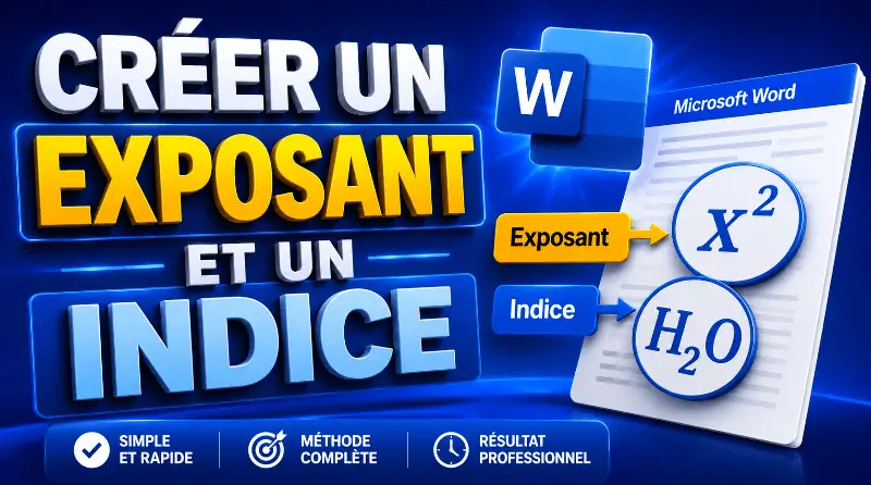 comment-creer-un-exposant-et-un-indice-sur-word