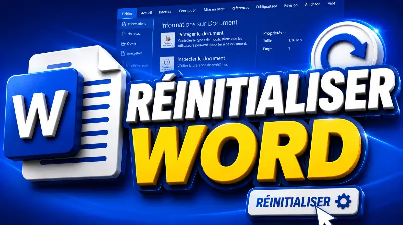 comment-reinitialiser-word