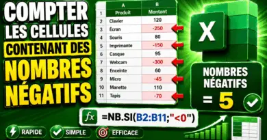 compter-les-cellules-contenant-des-nombres-negatifs-excel