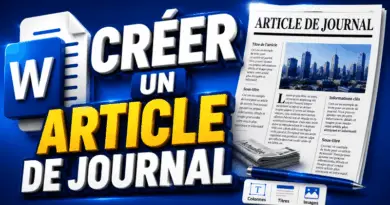 creer-un-article-de-journal-sur-microsoft-word