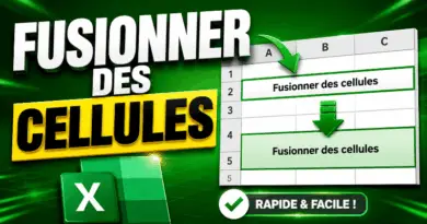 fusionner-des-cellules-sur-excel