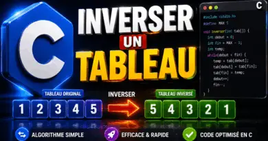 inverser-un-tableau-en-c