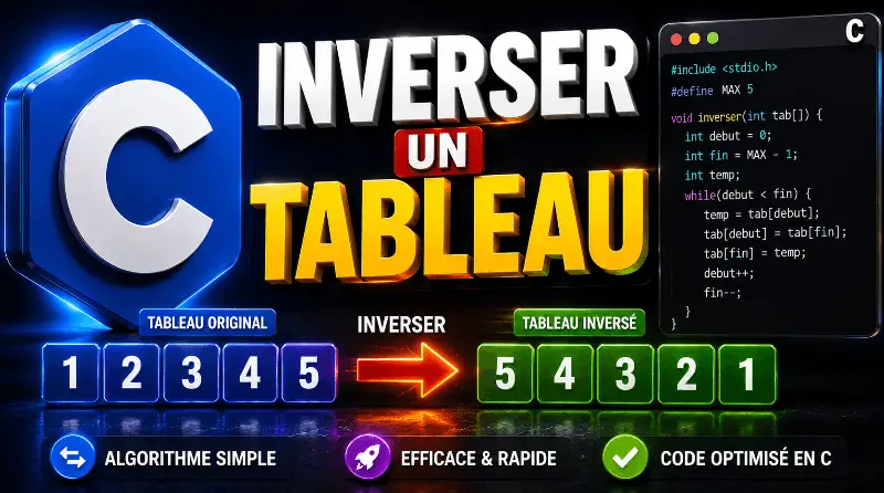 inverser-un-tableau-en-c