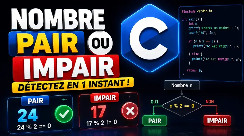 nombre-pair-ou-impair-en-langage-c