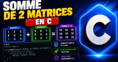 somme-de-deux-matrices-en-c